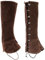 Burgschneider - Dungeons & Dragons Leder-Gamaschen Typ 2 Braun (CTA0093, Unisex, Leder) Mittelalter, Fantasy -