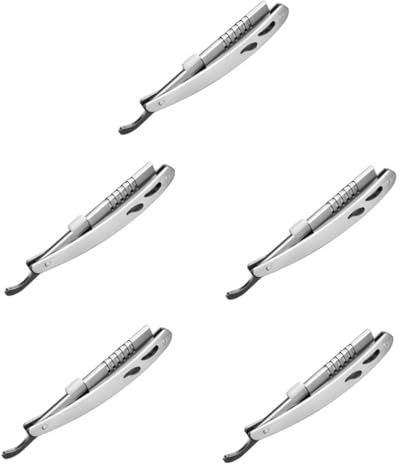 Beavorty 5 Teiliger Rasiererhalter Aus Edelstahl Friseurrasierer Halter Rasierer Trimmer Friseurschere Folien Bartrasierer Für Männer Kleiderrasierer Herrenrasierer Metall