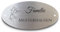 Türschild Oval Edelstahl 100mm / 150mm | Viele Motive Türschild Klingelschild Grabschild Wunschtext Personalisiert mit Gravur (Pflanze)