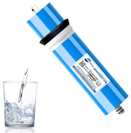 RO-Membran 3013-400 GDP, Umkehrosmose Membran Ersatz Für Home Umkehrosmosewasserfilter, Umkehrosmose Filter Universal Kompatible, Osmoseanlage Water Filter Osmoseanlage Trinkwasser