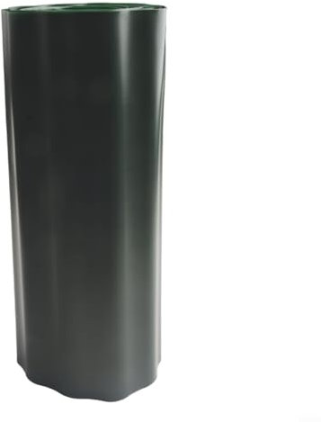 Yhenlovtt Bordure de jardin en plastique PP souple - 30/40 cm de hauteur - 9 m de long - Bordure de pelouse - Décoration extérieure - Vert - 40 cm