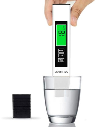 BMUT 3in1 TDS Messgerät mit EC sowie Temperatur Meter– digitaler Wasserqualität-Tester, Messbereich 0-9999ppm, für Wasser, Pflanzen, Aquarien, Trinkwasser, u.s.w.