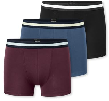 Schiesser Jungen 7 Pack Boxershorts - 95/5 Organic Cotton Bio Baumwolle - Größe 92 Bis 140 Boxershorts (7er Pack)