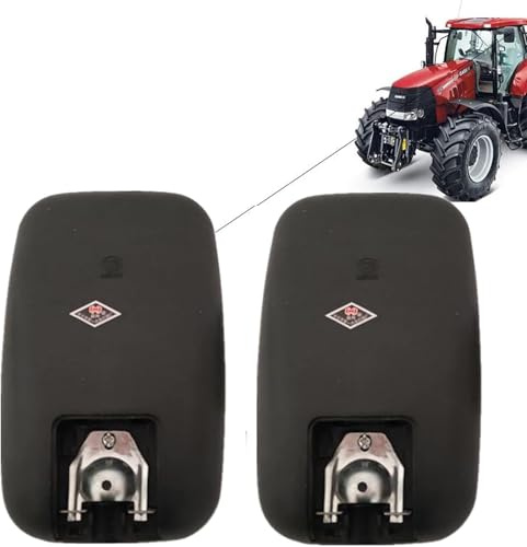 2pcs Universal Bagger Rückspiegel LKW Pkw Wohnwagen Bauernhof Traktor Rückspiegel, 190MM