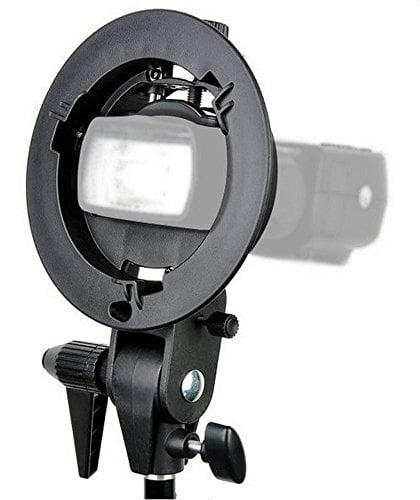 Godox S-Type Bowens - Supporto per Softbox, Snoot, Beauty Dish, Speedlite, ombrelli, riflettori, etc