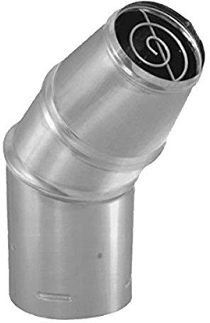 DURAVENT 3PVP-HC2 PelletVent Pro Horizontal Cap w/Tapered end, Stainless Steel