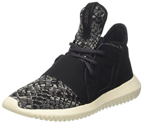 adidas Women's Tubular Defiant W Gymnastics Shoes, Black (CBLACK/CBLACK/CWHITE CBLACK/CBLACK/CWHITE), 38 2/3