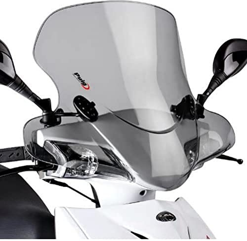 Puig 1989H Windschutzscheibe City Touring Kymco Vitality Transparent / Rauchgrau