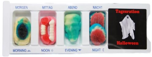 Tablettenbox Halloween Gespenst Menge:1Stück