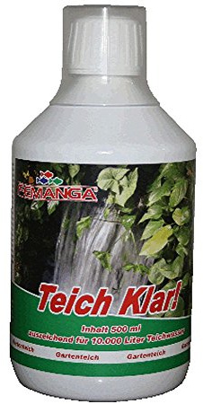 FEMANGA Teich Klar 500 ml reicht für 7.500 Liter