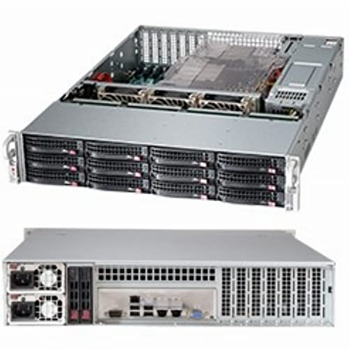 SUPERMICRO CAJA SUPERCHASSIS CSE-826BAC4-R920LPB, 920 W, Aluminium, Schwarz