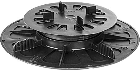 Supporto d‘ appoggio Premio Piastra di appoggio per Piastra per Pavimento Esterno per terrazza per Piastre Piastrelle per Patio in Cemento in Ceramica Altezza Regolabile 1 Pezzo 27-40 mm