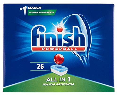 Finish Alles in 1 Geschirrspültabs, 26 Tabs, 471 g regulär