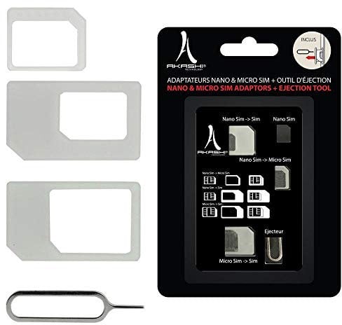 Akashi Kit d'Adaptateur de Carte SIM
