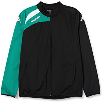 Kappa talucci Jkt Jacke, unisex kinder XXXL Schwarz/Grün (Negro / Verde)