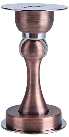 Yosoo Magnetic Door Stopper 304 Stainless Steel Premium Free Drill Door Stop Catch Holder for Home and Office(Copper)