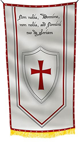 Tempelritter Garage Hangar Keller Flagge 2 x 3 Füße