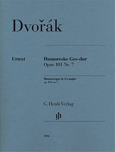 Humoresken op. 101 für Klavier: Besetzung: Klavier zu zwei Händen (G. Henle Urtext-Ausgabe)