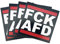20 Stück - FCK AFD - Sticker - Aufkleber - Politisch - Links - 5cm x 5cm