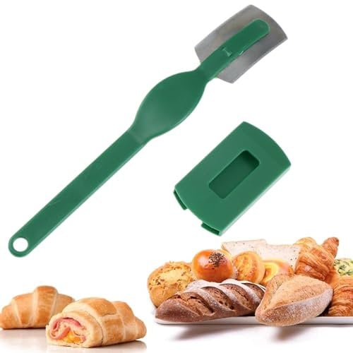 Outil à marquer la pâte Pain Lame avec lame fixe Couteaux à pain en acier au carbone et acier inoxydable pour pain français