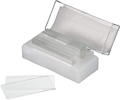 Bresser Mikroskop Deckgläser aus Borsilikatglas 24x50 mm 100 Stück