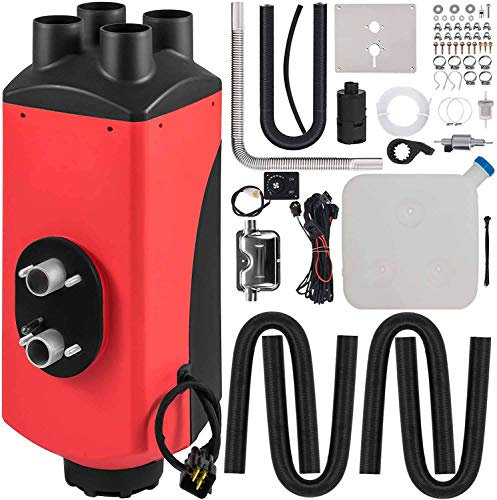 Calefaccion Estacionaria 5KW Calefaccion Diesel 12V Calentador Diesel Con Interruptor LCD Para Autocaravanas RV, Barcos Y Remolques-12V