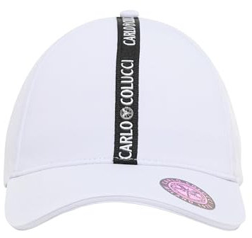 Carlo Colucci Basecap mit Logopiping Weiß OS