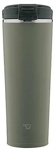 ZOJIRUSHI SX-KA40HM Gobelet de transport en acier inoxydable 18/8, gris forêt