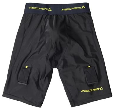 Fischer Tiefschutz mit Stutzenhalter Jock Compressions Short junior (L)