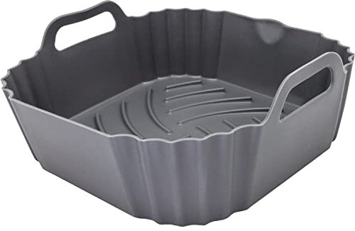 Bandeja Reutilizable de Silicona para Freidora de Aire, Air Fryer, Molde Silicona