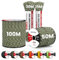 Brotree Paracord 550 4mm 100M 100% Nylon Seil Schnur Typ III mit 7 Stränge für Survival, Outdoor, Armbänder, Hundeleine - Bruchlast 250kg (Armee Grün Tarnung)
