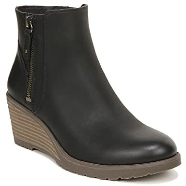 Dr. Scholl's Damen Chloe Booties Stiefelette, Schwarz glatt, 40.5 EU