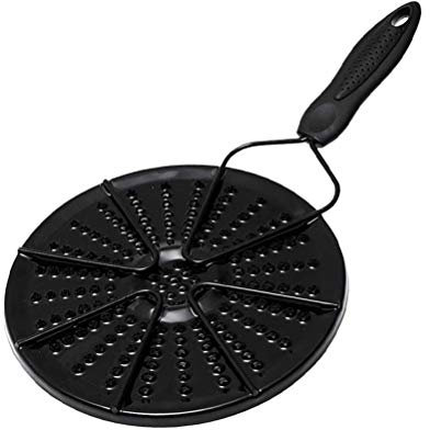 LIFKOME diffuseur à induction, plaque d'adaptation pour plaque à induction, en acier inoxydable, verre, cuisinière à gaz