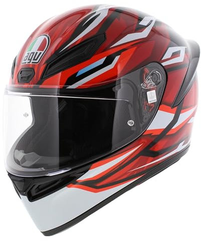 AGV K1 S E2206 LION BLACK/RED/WHITE M