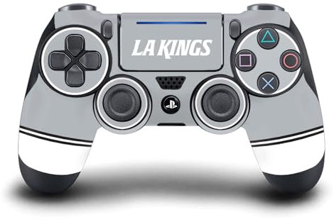 Head Case Designs Offizielle NHL Übergroß Los Angeles Kings Vinyl Haut Gaming Aufkleber Abziehbild Abdeckung kompatibel mit Sony PlayStation 4 PS4 DualShock 4 Controller