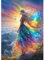 RICUVED Bunte Prinzessin Diamond Painting Set, 5D Diamant Painting Bilder Erwachsene & Kinder, Full Drill Diamond Art Diamant Malerei Bilder für Home Dekor 30x40cm