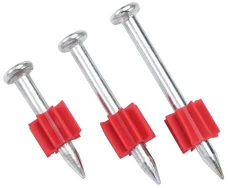 Viti Metalliche 10/30/50 Pezzi Chiodo ad Alta Resistenza M3.5 Chiodo in Acciaio per Muro di Cemento Duro Chiodo pubblicitario temprato in Cemento Lunghezza 22~52mm(22mm,M3.5-10Pcs)