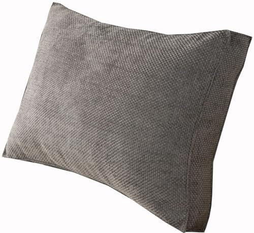 UWOBTN Lesekissen für Bett und Sofa Weiches Kopfteil Wandkissen 60/70/80/90cm Couch Kissen Waschbar Rückenkissen Abnehmbarem Lendenwirbel-/Rückenstützkissen Waschbar(Color 1,90x50+18cm)
