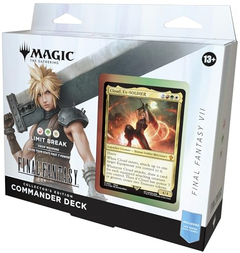 Magic: The Gathering Collector’s Edition FINAL Fantasy VII Commander-Deck – Limit-Break (Englische Version)