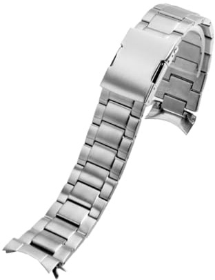 EMAIGlPO Passend for Pioneer L3.812 Zulu Series Curved Interface Edelstahl-Uhrenarmband 22 mm