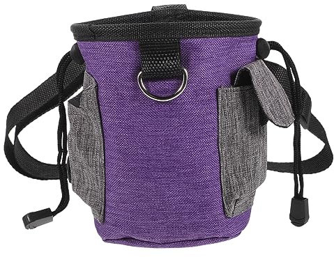 VANZACK Dog Walking Bag Für Snacks Und Training Tragbarer Hüftgurt Für Hunde Multifunktionale Futtertasche Aus Leichtem Oxford Und Ausflüge