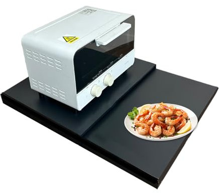 Jubilofex Meuble bas de cuisine pour micro-ondes, tiroir pour machine à café, étagère de cuisine peu encombrante pour machine à café, four et petits appareils