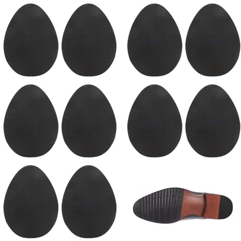 Self Adhesive Rubber Soles for Shoe Repair - Durable Anti-Slip Stick-On Soles, Stick on Soles for Ladies Shoes, Sole Protector for Ladies Shoes, Perfect for Boots, Heels and Everyday Footwear