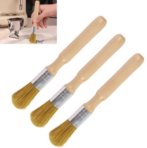 3 Stück Barista Pinsel,Reinigungspinsel Für Kaffeemaschine, Siebträger Bürste Für Espresso, Kaffee Zubehör