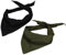 Alex Flittner Designs 2er Pack Dreieckstuch in schwarz/olive