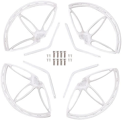 Simulus Zubehör zu Modellbau-Drohne: Propeller-Schutz für Quadrocopter QR-X350.PRO (Drohne Livebild, mit Kamera und Display, RC)