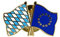 Flaggenfritze® Freundschaftspin Bayern - Europa