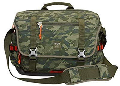 STM Trust Laptop-Umhängetasche für 38,1 cm (15 Zoll) Notebooks, Grün Camouflage, Größe: 38,1 cm, Farbe: Grün Camo, Modell: stm-112-034P-36, PC/Computer & Elektronik, grün