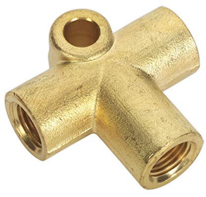 Sealey Bc101003Way Brake Tube Connector M10 X 1Mm 3-Way