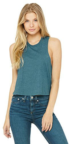 Bella + Canvas. Heather Deep Teal. S. 6682. 00884913630291